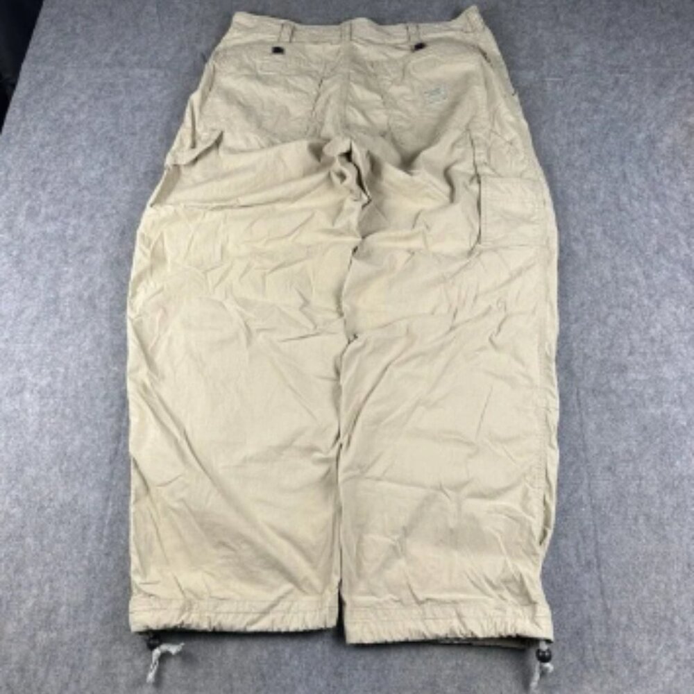 Vintage Y2K Abercrombie Fitch Paratrooper Pants Mens Large Baggy Military Cargo